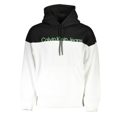 CALVIN KLEIN FELPA SENZA ZIP UOMO BIANCO