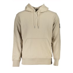 CALVIN KLEIN FELPA SENZA ZIP UOMO BEIGE