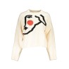 DESIGUAL MAGLIONE DONNA BIANCO