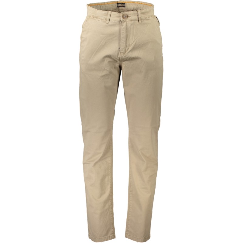 NAPAPIJRI PANTALONE UOMO BEIGE