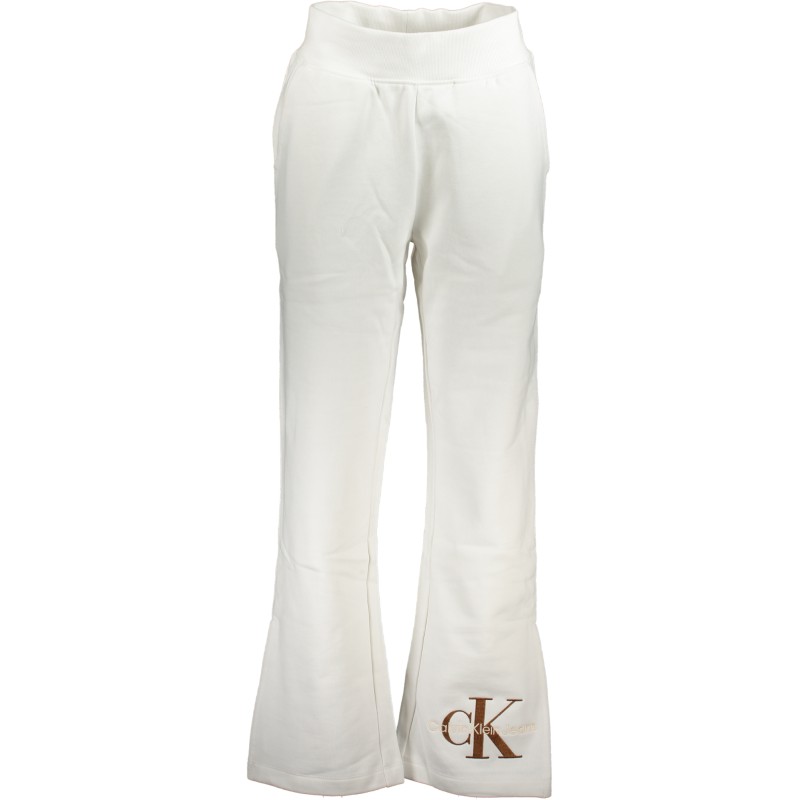 CALVIN KLEIN PANTALONE DONNA BIANCO