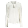 PATRIZIA PEPE CAMICIA MANICHE LUNGHE DONNA BIANCO