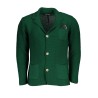 U.S. GRAND POLO CARDIGAN UOMO VERDE