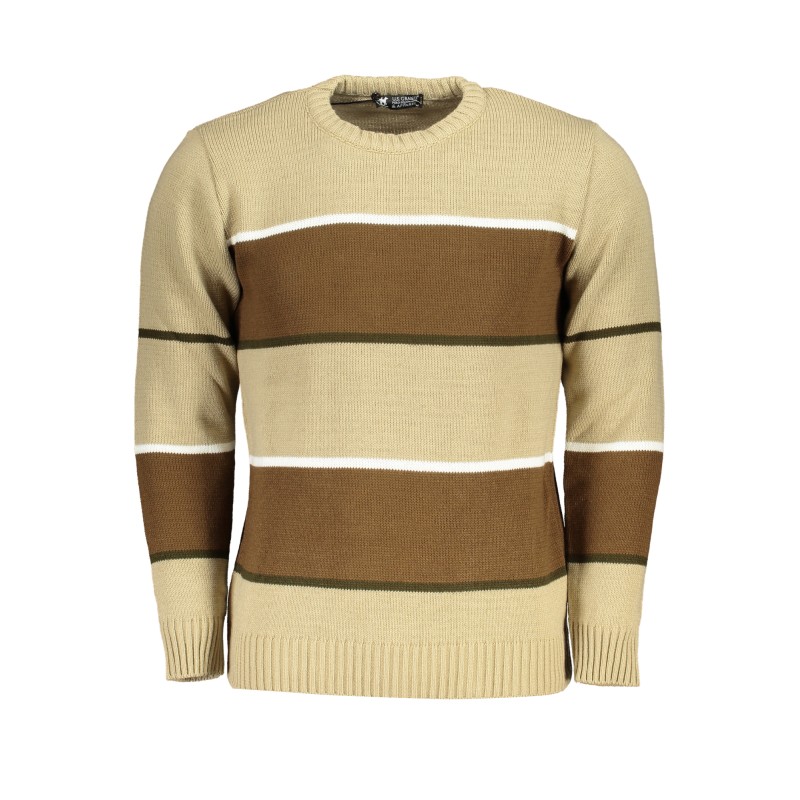 U.S. GRAND POLO MAGLIONE UOMO BEIGE