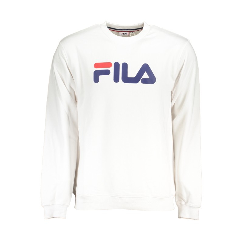 FILA FELPA SENZA ZIP UOMO BIANCO