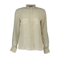 GANT CAMICIA MANICHE LUNGHE DONNA BEIGE