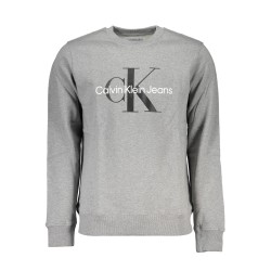 CALVIN KLEIN FELPA SENZA ZIP UOMO GRIGIO