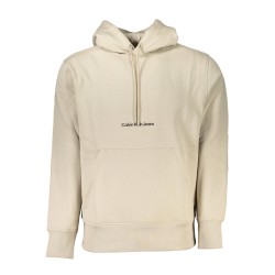 CALVIN KLEIN FELPA SENZA ZIP UOMO BEIGE