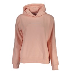 CALVIN KLEIN FELPA SENZA ZIP DONNA ROSA