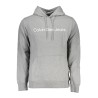 CALVIN KLEIN FELPA SENZA ZIP UOMO GRIGIO